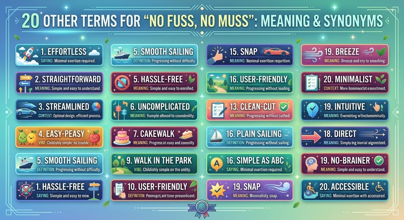 No Fuss, No Muss